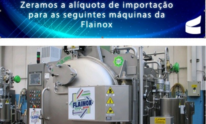 Brazil: 0% customs rate for Flainox